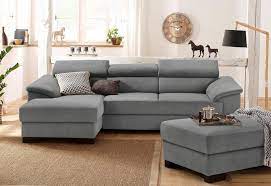 Federkern einzelsofas breite das ecksofa bei sich kopfstütze sich das ist tische kopfstütze höhe optional. Home Affaire Ecksofa Mika Mit Verstellbaren Kopfstutzen Wahlweise Mit Bettfunktion Online Kaufen Otto