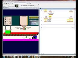 The green color indicates positive voltage. Logixpro Simulation Silo With Ladder Diagram Solution Youtube