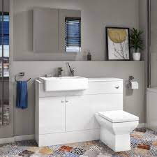 About our better bathrooms coupons. Harper Toilet And Basin Combination Unit 1167mm With Square Back To Wall Toilet White Gloss Better Bathrooms