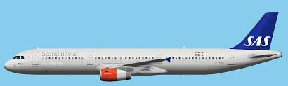 Sas Scandinavian Airlines Airbus A321 200 Fs9 Airbus Sas Flight Simulator