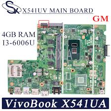 Asus x541 is designed to give you a truly immersive multimedia experience. Kefu X541uv Laptop Motherboard For Asus Vivobook X541ua X541u Original Mainboard 4gb Ram I3 6006u Gm Laptop Motherboard Aliexpress