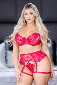 Free Porn Pics of Kayley Gunner in red lingerie and sexy heels likes posing  for camera - MyPornstarBook.net