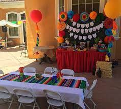 Mix and match all of these red, white, and green mexican flag decorations to create just the right look you need for your mexican theme party. Mexican Fiesta Birthday Party Candy Buffet And Seating Table Mexican Party Theme Mexican Birthday Parties Fiesta Theme Party