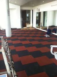 Multiple variety of tiles are available made from sbr or virgin epdm as epdm flecker tiles and epdm layered tiles. Rubber Flooring Gym Rubber Vinyl Flooring Manufacturer From Pune