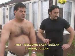 He is one of the three main characters on the show along with ricky and bubbles, portrayed by john paul tremblay, he was created by series creator mike clattenburg. Sexy Julian Trailerparkboys