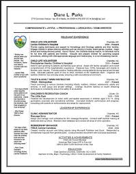 Volunteer Work On Resume Free Resume Templates Resume Examples Job Resume Examples Nursing Resume Examples