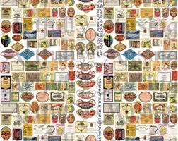 miniature labels etsy