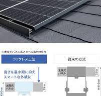 太陽光パネル支持金具｜屋根材｜外壁材・屋根材・雨といのケイミュー