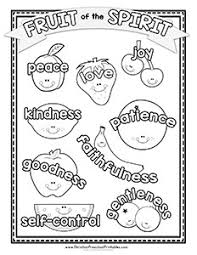 Fruits of the spirit bible coloring pages. Fruit Of The Spirit Printables Christian Preschool Printables