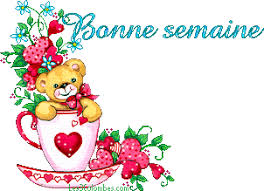 Résultat de recherche d'images pour "bonne semaine"