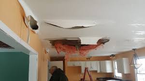 When you're determining how to find a roof leak, you must perform an indoor and outdoor inspection. This Is What Happens When You Have A Bad Roof Leak Leaking Roof Ceiling Lights Home Decor