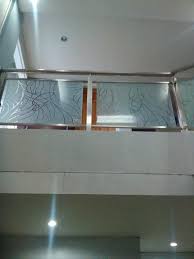 Viewrail will design, fabricate & deliver your entire glass railing system. Bisnisku Tercinta 40 Steel Railing Staircase Glass Etching Designs