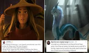 Has disney found its next frozen? Disney S New Animation Raya And The Last Dragon Divides Opinion As Trailer Is Released Daily Mail Online