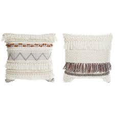 Subito a casa e in tutta sicurezza con ebay! Set 2 Cuscini Etnici Macrame Etnici Industrial Sconti 70