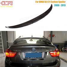 For Bmw X6 E71 Spoiler Carbon Fiber Spoiler For X6 2008 2009 2010 2011 2012 2013 Rear Trunk Wing Performance Spoiler Bmw X6 Carbon Fiber Spoiler Carbon Fiber