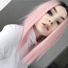 Medium Length Hairstyles For Thick Hair Hair Styles Hair Color Pink Thick Hair Styles