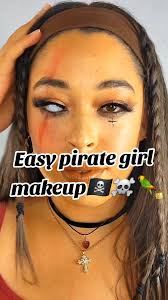 Make Up Pirat Schminken Einfach Frau Deutsch