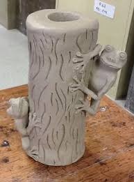 Sculptures In Clay Ceramic Clay Slab Pottery Beginner Pottery