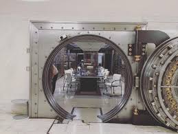 This Meeting Room Inside A 108 Year Old Bank Vault Check Out Desigedecors Com To Get More Inspiration Interiorde In 2020 Banks Vault Meeting Room Beautiful Interiors