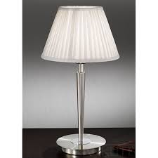 Cyan design 10557 isotope table lamp polished nickel. Panache Tl805 Table Lamp Light Switched Satin Nickel Chrome