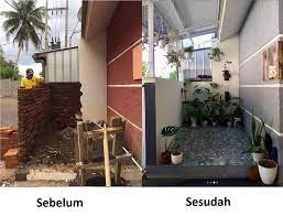 Tiang tidak hanya menopang atap teras. Menyulap Rumah Subsidi Jadi Lapang Dan Nyaman Ala Instagrammer Rumanesia Rumah123 Com