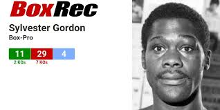 BoxRec: Sylvester Gordon