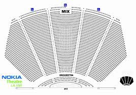 unbiased msg interactive seating nokia theater seating chart