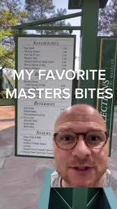 Happy @themasters week tomorrow! Here are MY FAVORITE MASTERS BITES! I...