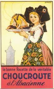 Choucroute Alsacienne Hansi Affiches Retro Affiches Publicitaires Vintages Affiche Vintage