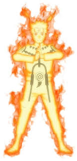 Naruto After Fusing With The Nine Tails Chakra Naruto Shippuden Sasuke Naruto E Sasuke Desenho Anime Naruto