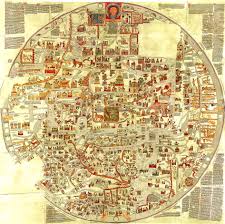 The Largest Known Late Medieval World Map Was The Ebstorf Mappa Mundi This Map Named For The Benedictine Monaster Ancient Maps Antique World Map Cartography