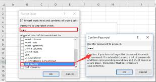 How To Allow Edit Objects In Protected Worksheet In Excel