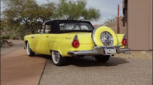 Maybe you would like to learn more about one of these? 1956 Ford Thunderbird T Bird Convertible In Yellow Engine Sound On My Car Story With Lou Costabile Youtube