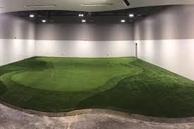 Select a location with relatively flat terrain. Tour Greens Indoor Putting Greens
