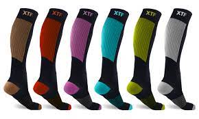 Copper Compression Socks For Men Women Made For Running Athletics Pregnancy And Travel 6 Pair Walmart Com Walmart Com