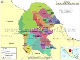 Find The List Of Municipios In Coahuila State Of Mexico Along With The Code And Muncipal Seat Coahuila Map Amazing Maps