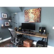 250 Likes 2 Comments Mal Pc Builds And Setups Pcgaminghub On Instagram Very Nice Non Gamer S Home Office Setup Modern Home Offices Home Office Design