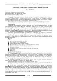 Situaiile financiare consolidate sunt prezentate \n lei româneti („ron), care reprezint` pentru grup i filialele sale moneda fucional` i de prezentare, rotunjite la 1.000 unit`i, cu excepia investiiilor disponibile pentru vânzare, instrumentelor financiare derivate, alte active sau datorii financiare de. Pdf Comparison Of The Outdoor Activities Level In Selected Countries