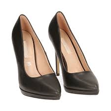 Decolleté, open toe o intramontabili chanel: Decollete Nere Con Plateau Tacco 12 Cm Primadonna Collection