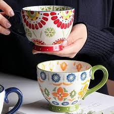 Travel mugs and personalized mugs are also great gifts for new couples, with plenty of options to show your love and congratulations. Buy Set Of 4 Coffee Mug Sets Deecoo 15 Ounce Large Ceramic Coffee Mugs Restaurant Coffee Mug Large Sized Black Coffee Mugs Set Perfect For Coffee Latte Cappuccino Tea Cocoa Cereal Hot Chocolate