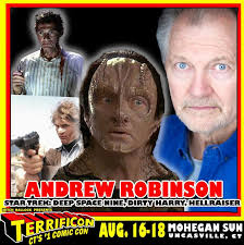 Before DS9 , Andrew Robinson with Michael Dorn appearing together