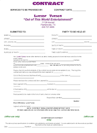 How To Make A Dj Contract Dj Contract Pdf Sample Business Contract Template Invoice Template Business Template