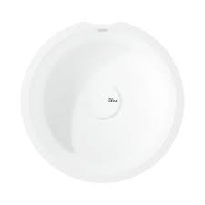 To remove yellow stains, make a paste with baking soda and hydrogen peroxide. Single Bowl Kitchen Sink Rounded Corian Without Drainboard Corian Overmount