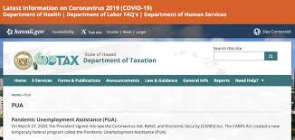 Check spelling or type a new query. Kokua Line Guide On Hawaii Tax Department S Website Simplifies Application For Pandemic Unemployment Assistance Honolulu Star Advertiser