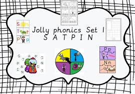 Jolly Phonics Print And Go Activity Centers Set 1 Satpin