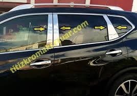 Nissan Qashqai 2014 2015 Krom Kapi Diregi Aksesuari 8 Parca Paslanmaz Celik Nissan Araba Aksesuarlari Araba