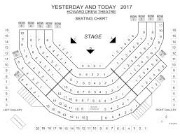 Howard Drew Theater Seating Chart
