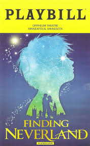 Theatre Programme For The Premiere Minneapolis Production Of The James Graham Gary Barlow Eliot Kenne Finding Neverland Finding Neverland Musical Neverland