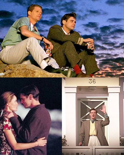 The Truman Show' was released by Paramount Pictures in 1998, directed by  Peter Weir and written by Andrew Niccol, with Jim Carrey as Truman Burbank,  a man unknowingly raised inside a live