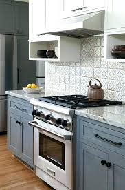 Blue Gray Kitchen Cabinets Grey Dark Floors Butcher Block Island And Kitchen Cabinet Design Blue Gray Kitchen Cabinets Kitchen Cabinets Grey And White